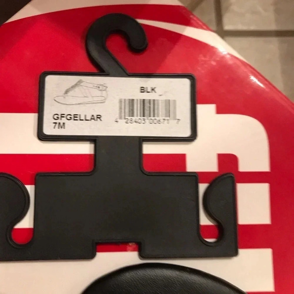 Guess Black Shimmer Bling Sandals GELLAR FLIP FLOP - Picture 8 of 8